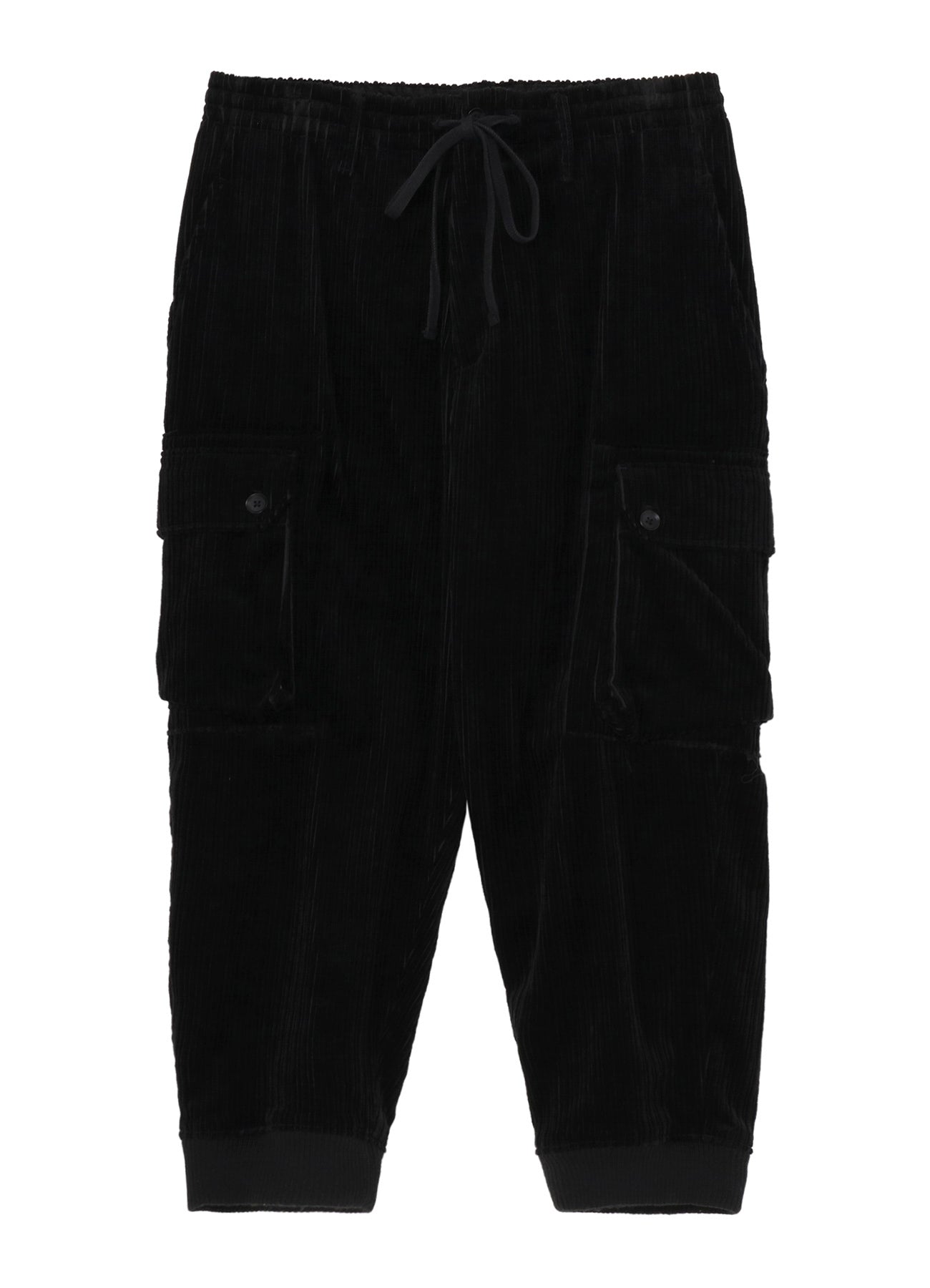 PAIR CORDUROY AIR TURNING RIBBED HEM CARGO