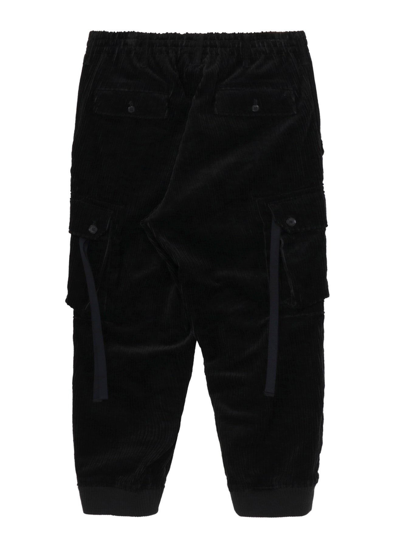 PAIR CORDUROY AIR TURNING RIBBED HEM CARGO