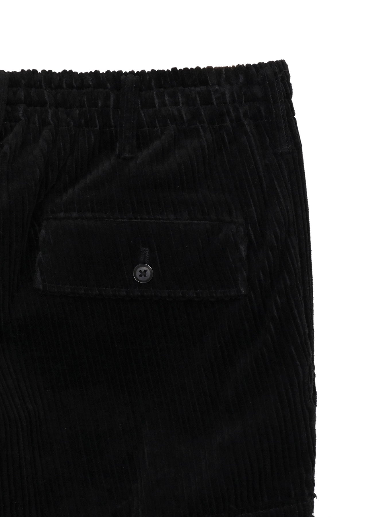 PAIR CORDUROY AIR TURNING RIBBED HEM CARGO