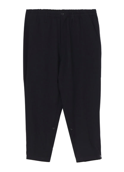 W/GABARDINE DOUBLE HEM RIB PANTS