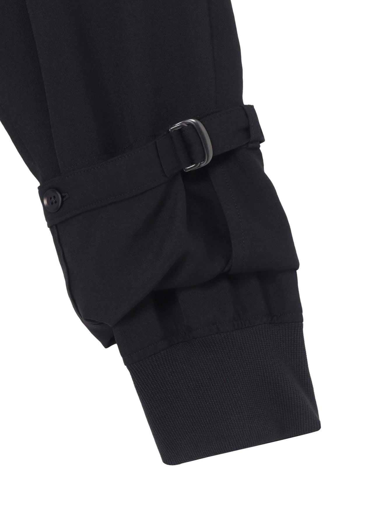 W/GABARDINE DOUBLE HEM RIB PANTS