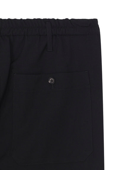 W/GABARDINE DOUBLE HEM RIB PANTS