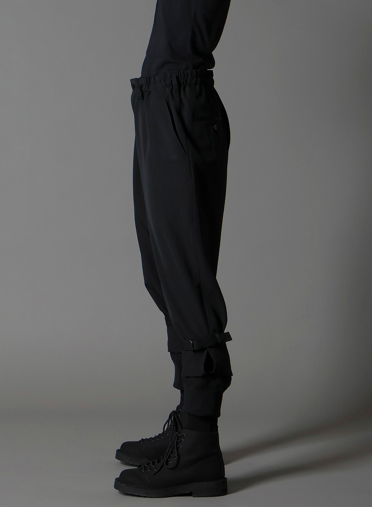 W/GABARDINE DOUBLE HEM RIB PANTS