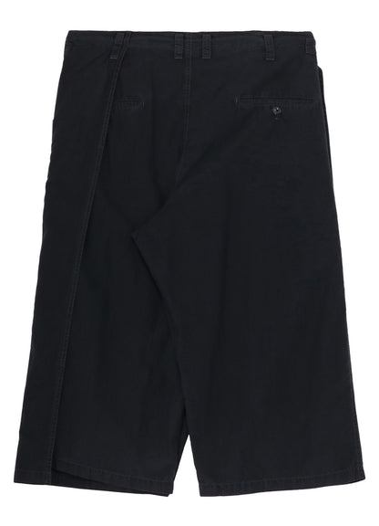 C/NY SULFUR DYEING STONE WASH BIO WRAP SKIRT PANTS