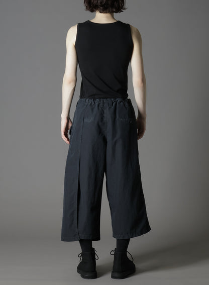 C/NY SULFUR DYEING STONE WASH BIO WRAP SKIRT PANTS