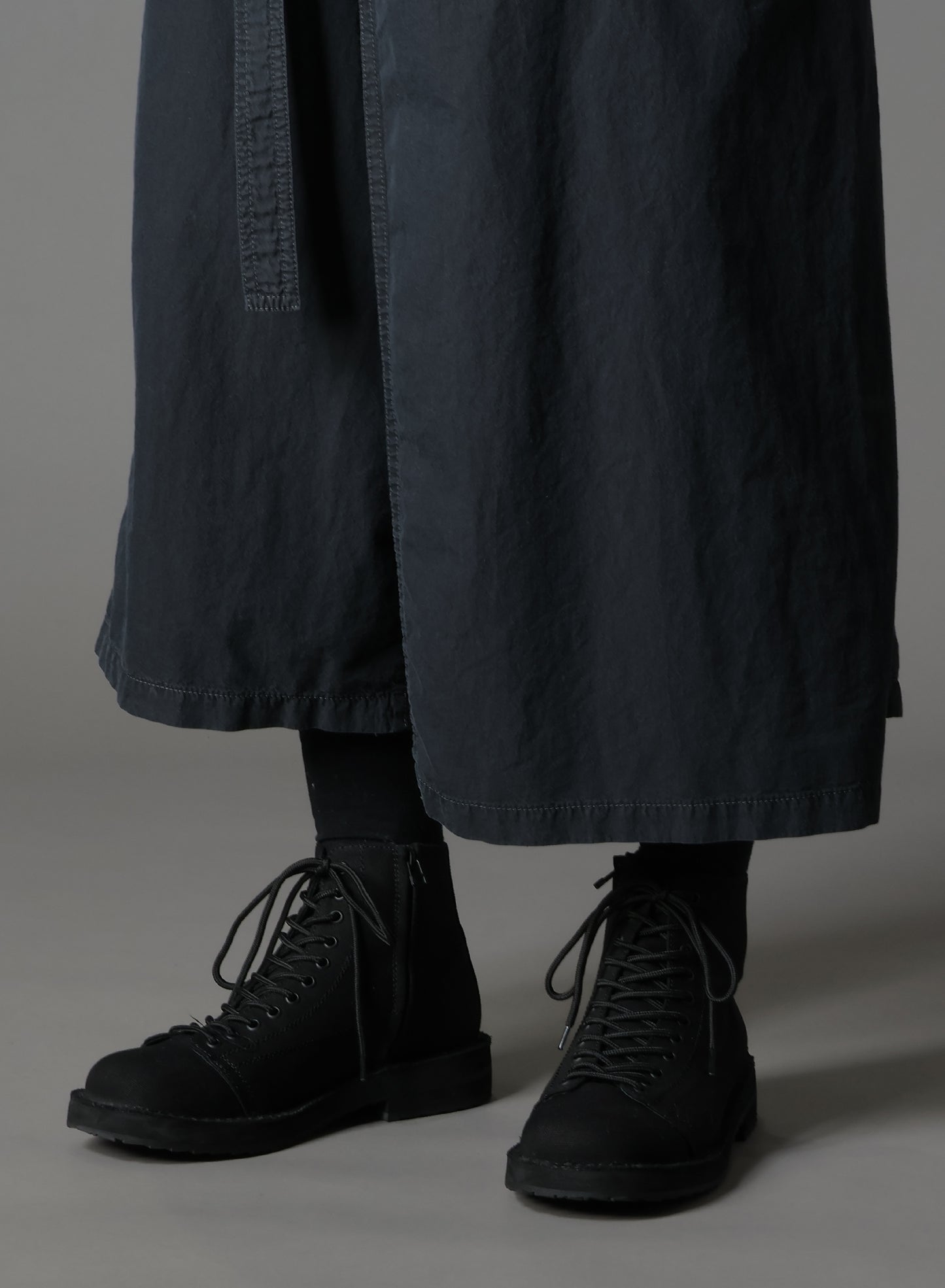 C/NY SULFUR DYEING STONE WASH BIO WRAP SKIRT PANTS