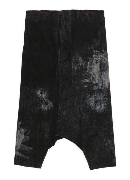 NARROW RIBS CORDUROY SAROUEL PANTS