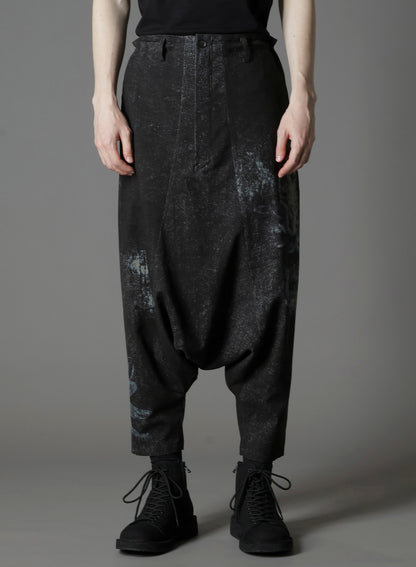 NARROW RIBS CORDUROY SAROUEL PANTS