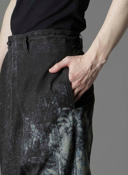 NARROW RIBS CORDUROY SAROUEL PANTS