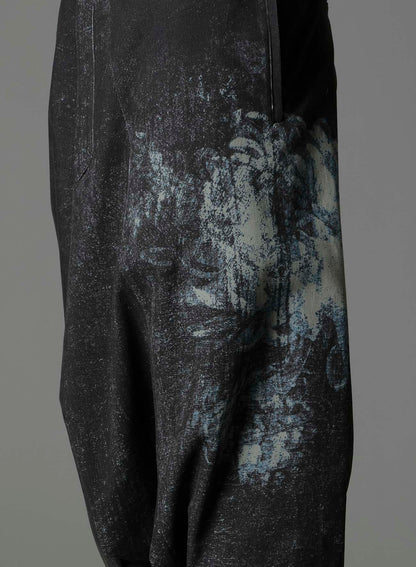 NARROW RIBS CORDUROY SAROUEL PANTS
