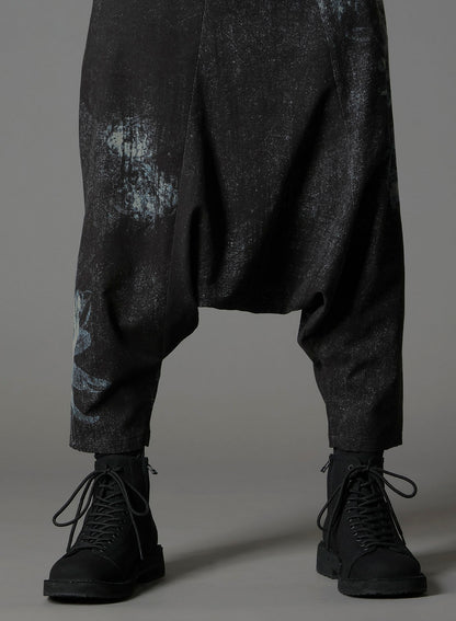 NARROW RIBS CORDUROY SAROUEL PANTS