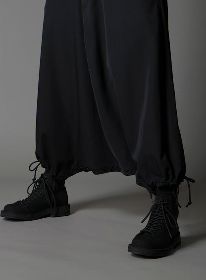 W/GABARDINE INSEAM BUTTON SAROUEL PANTS