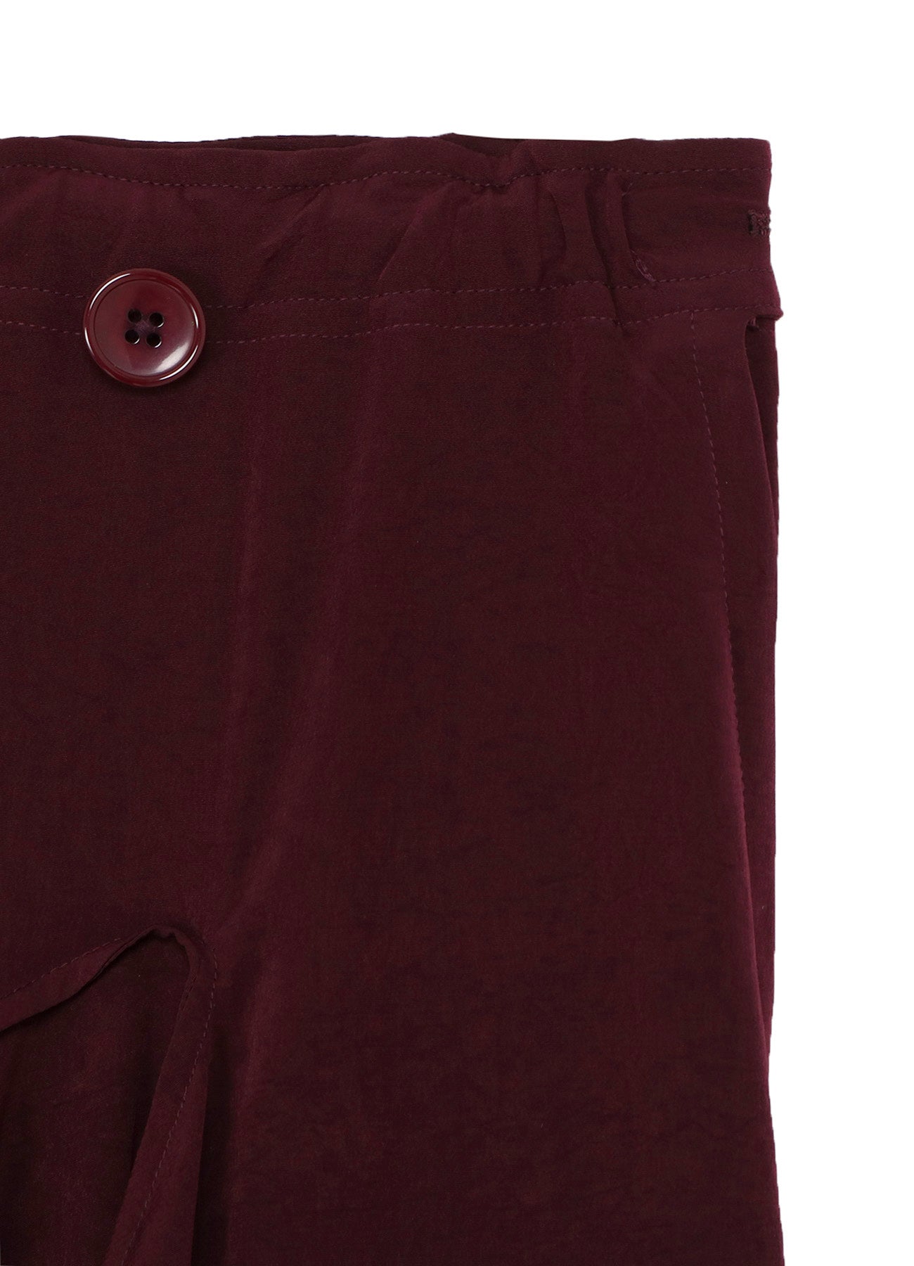 CREPE DE CHINE SQUARE SKIRT