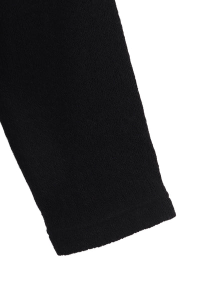 SPIDER WEB KNIT BIG TURTLENECK T-SHIRT