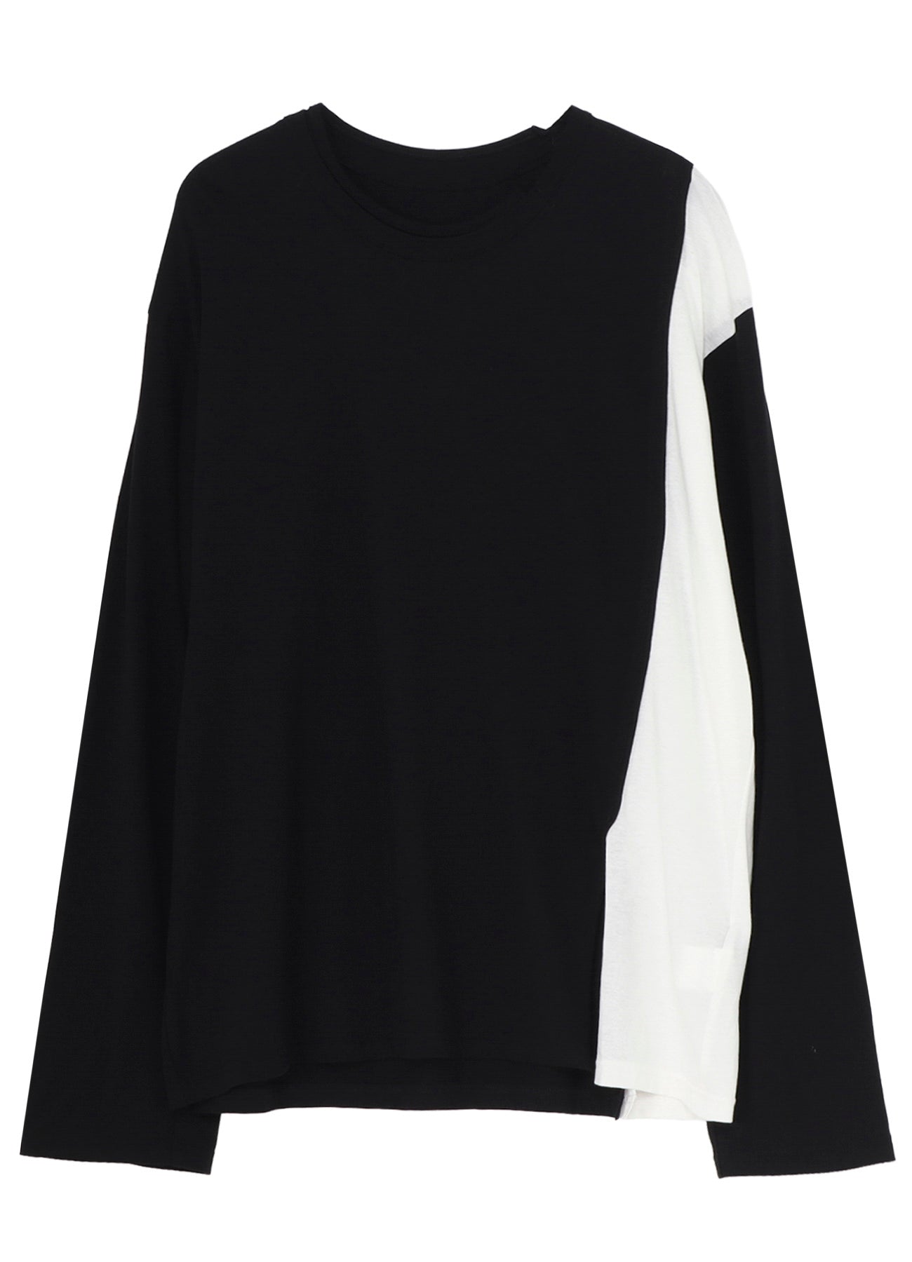 C/MOJERSEY COMBINATION  MIX BLOCK LONG SLEEVED T-SHIRT