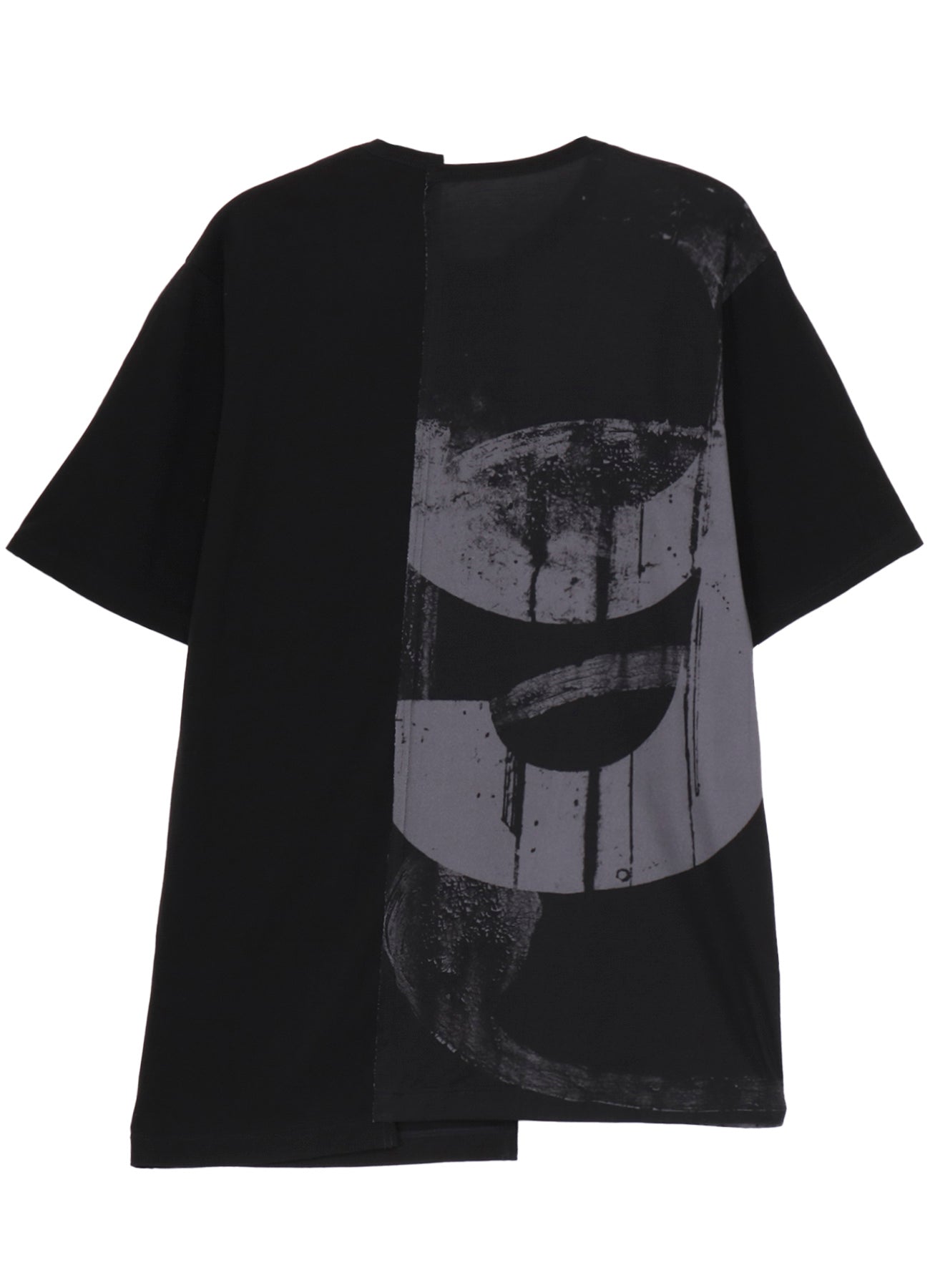 SILKETTE JERSEY NUMBER PATTERN TSUJIKIRI SHORT SLEEVED T-SHIRT