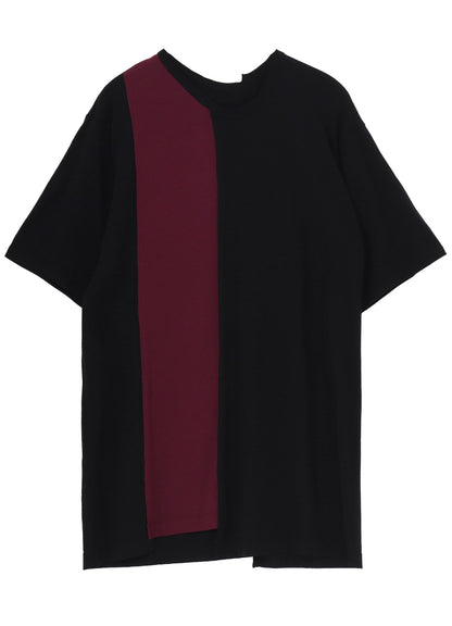 SILKETTE JERSEY W/ NUMBER PATTERN TSUJIKIRI LONG SLEEVED T-SHIRT