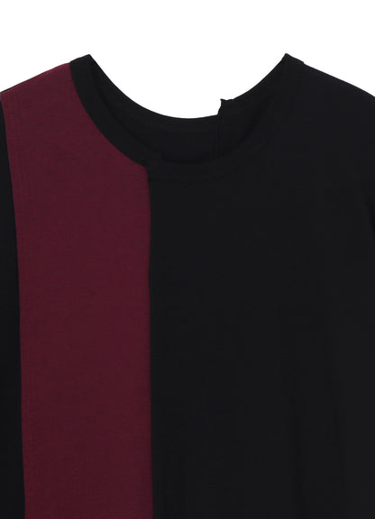 SILKETTE JERSEY W/ NUMBER PATTERN TSUJIKIRI LONG SLEEVED T-SHIRT