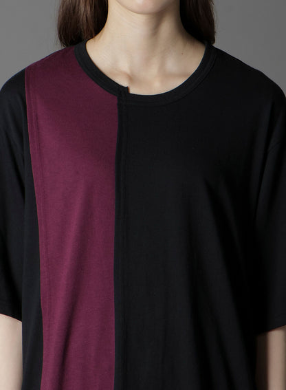 SILKETTE JERSEY W/ NUMBER PATTERN TSUJIKIRI LONG SLEEVED T-SHIRT