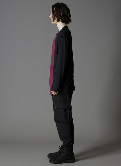 C/MOJERSEY COMBINATION  TSUJIKIRI LONG SLEEVED T-SHIRT