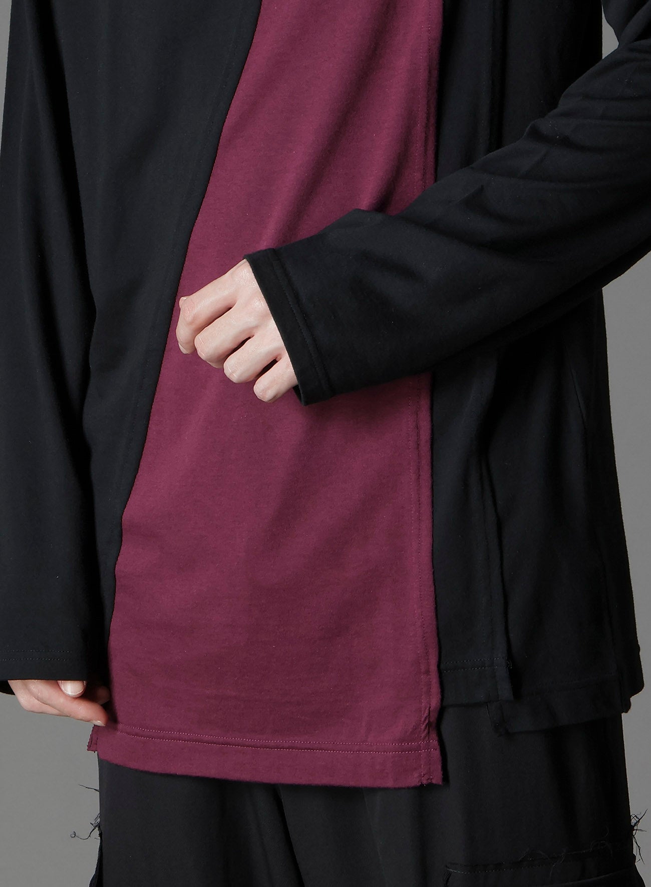 C/MOJERSEY COMBINATION  TSUJIKIRI LONG SLEEVED T-SHIRT