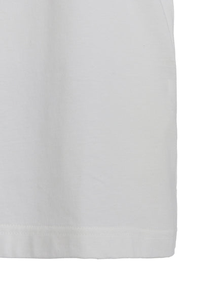 COTTON JERSEY LICKING SHORT SLEEVED T-SHIRT