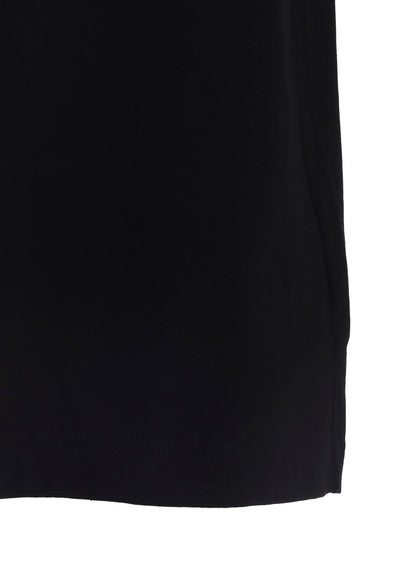 COTTON JERSEY LICKING SHORT SLEEVED T-SHIRT