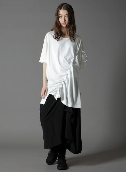 C/MO JERSEY DRAWCORD FRENCH SLEEVE T-SHIRT