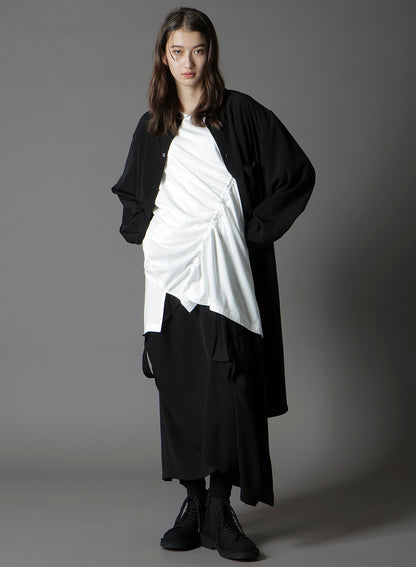 C/MO JERSEY DRAWCORD FRENCH SLEEVE T-SHIRT