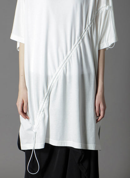 C/MO JERSEY DRAWCORD FRENCH SLEEVE T-SHIRT