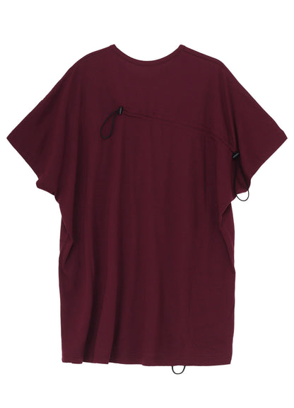C/MO JERSEY DRAWCORD FRENCH SLEEVE T-SHIRT