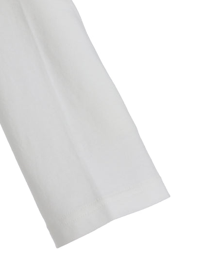 COTTON JERSEY TURTLENECK LONG SLEEVED T-SHIRT