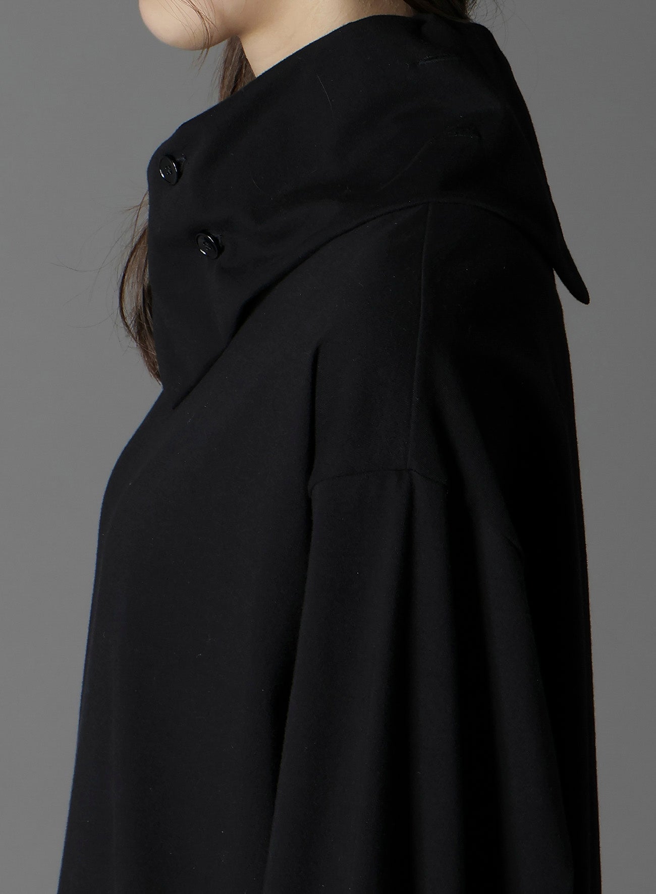 COTTON JERSEY TURTLENECK LONG SLEEVED T-SHIRT