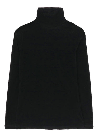 FLOCKY HIGH NECK TULLE