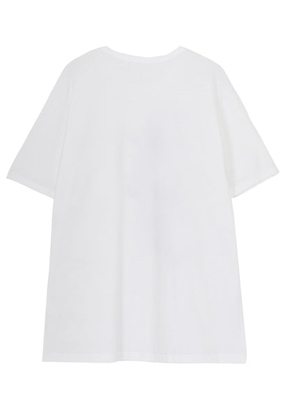 COTTON JERSEY SNAKE GRAPHIC T-SHIRT