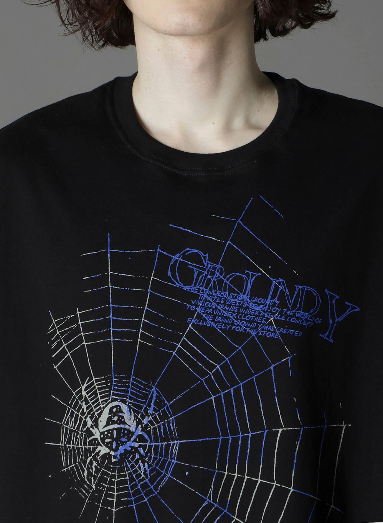 20/COTTON JERSEY SPIDER T-SHIRT – THE SHOP YOHJI YAMAMOTO