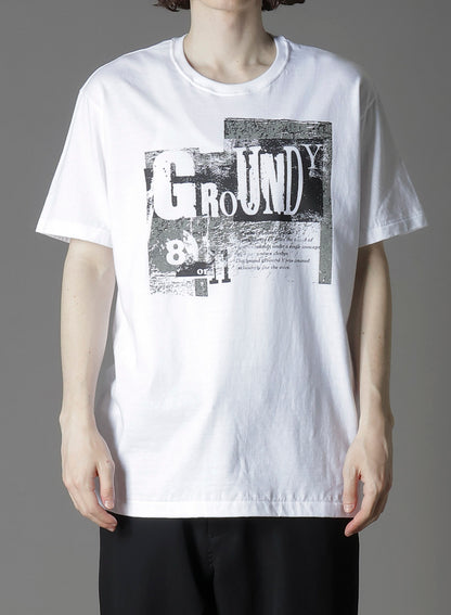 COTTON JERSEY GRANGE GRAPHIC T-SHIRT