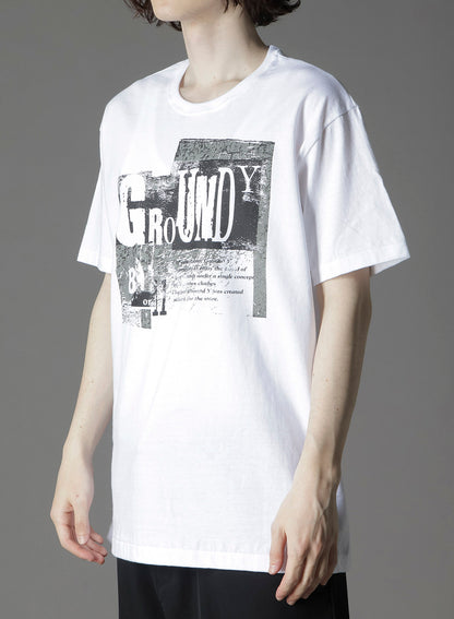 COTTON JERSEY GRANGE GRAPHIC T-SHIRT