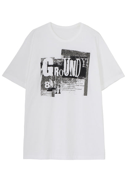 COTTON JERSEY GRANGE GRAPHIC T-SHIRT