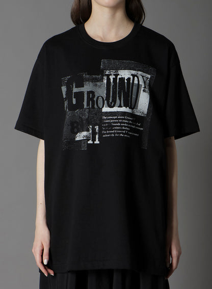 COTTON JERSEY GRANGE GRAPHIC T-SHIRT