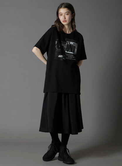 COTTON JERSEY GRANGE GRAPHIC T-SHIRT