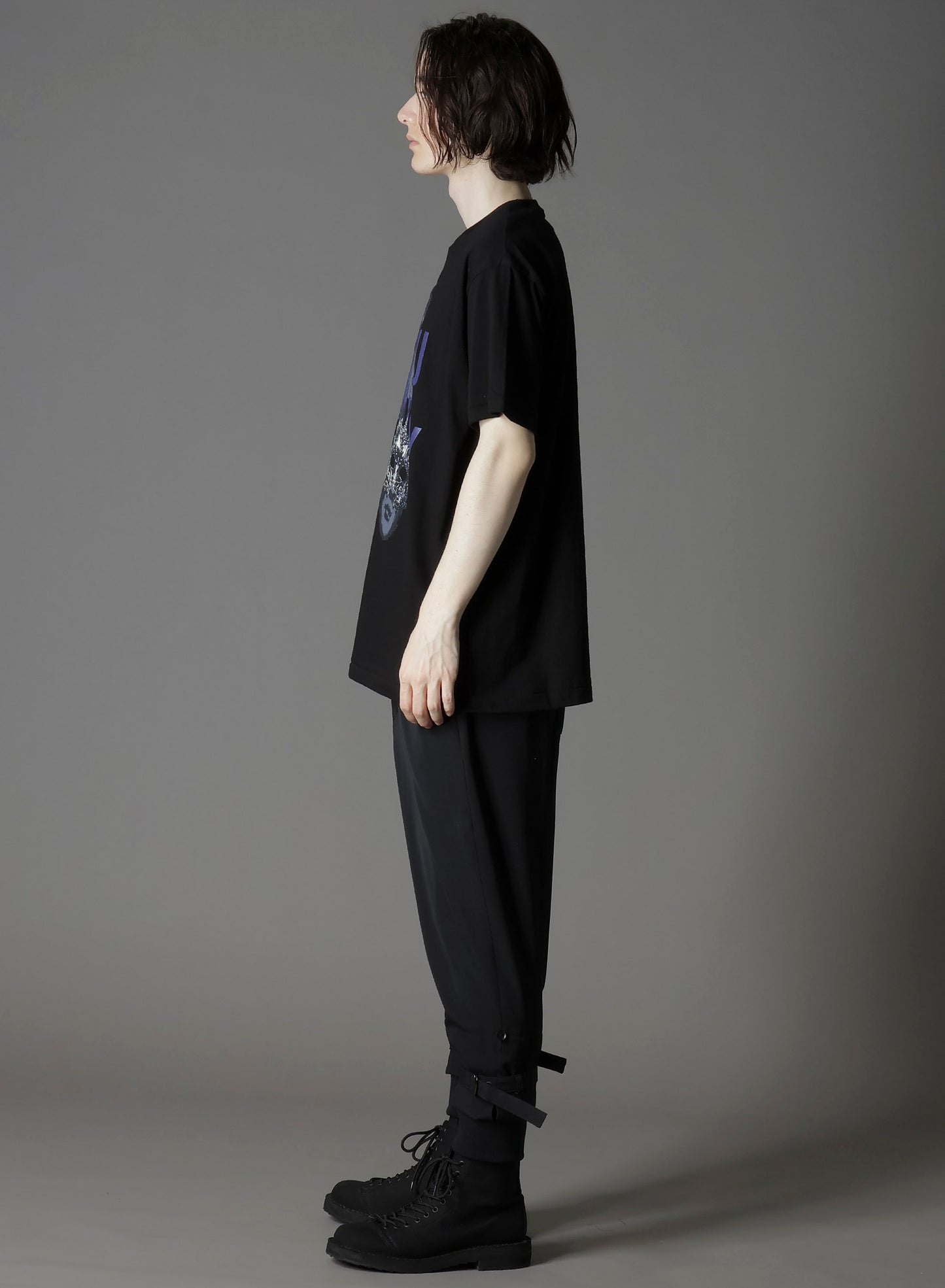 20/COTTON JERSEY MASK PURPLE T-SHIRT