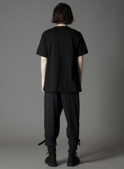 20/COTTON JERSEY MASK PURPLE T-SHIRT