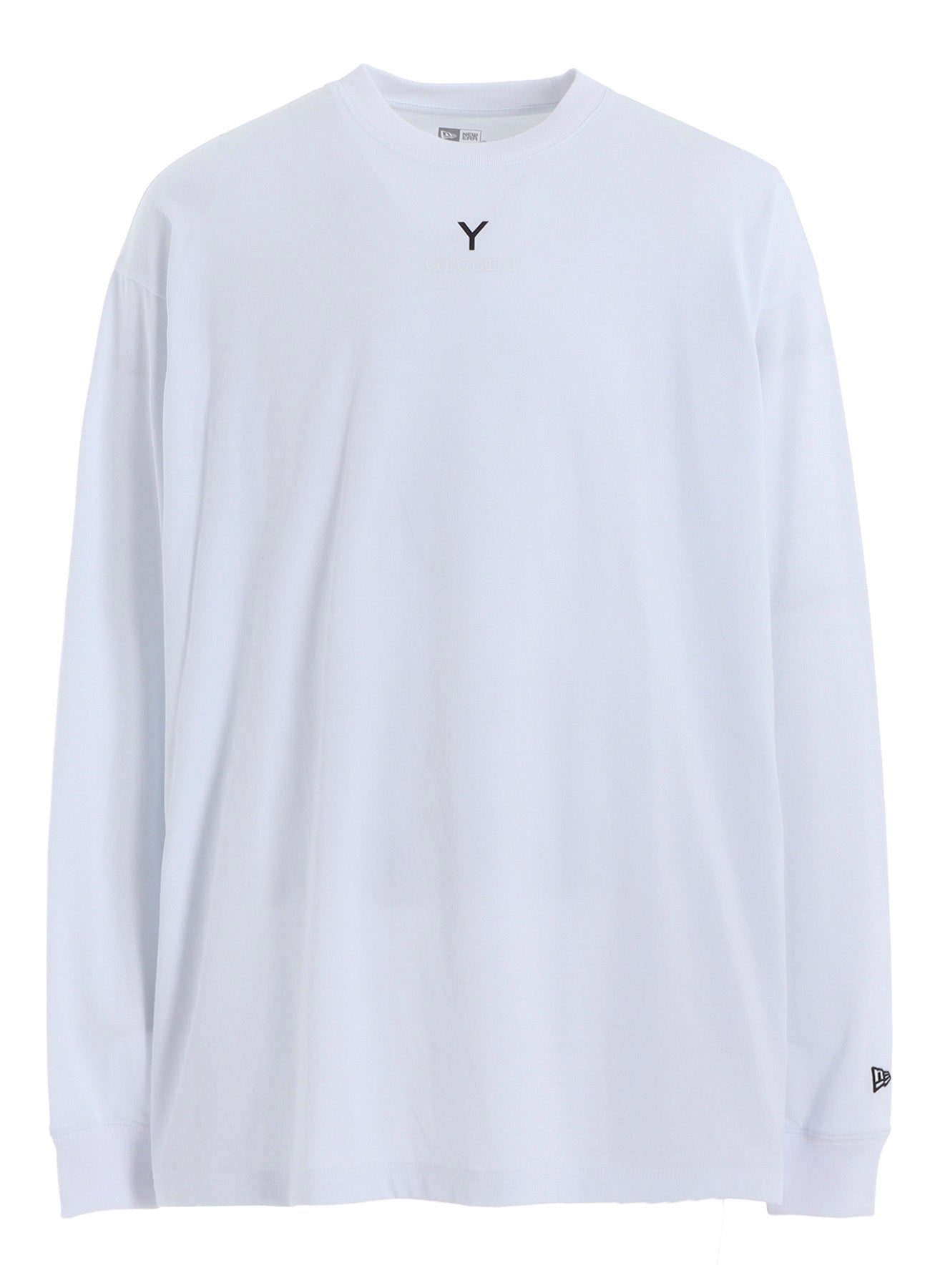 Ground Y×NEW ERA® GROUND Y LOGO L/S OVERSIZED PERFORMANCE TEE