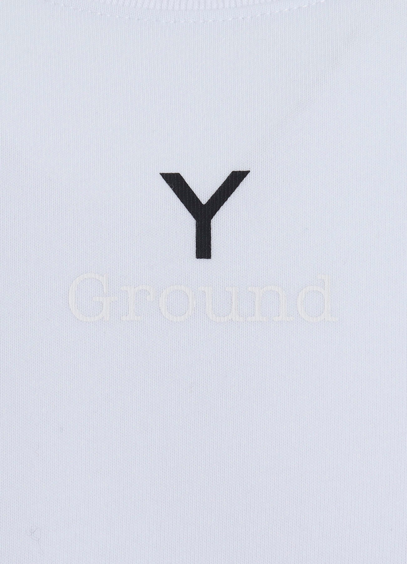 Ground Y×NEW ERA® GROUND Y LOGO L/S OVERSIZED PERFORMANCE TEE