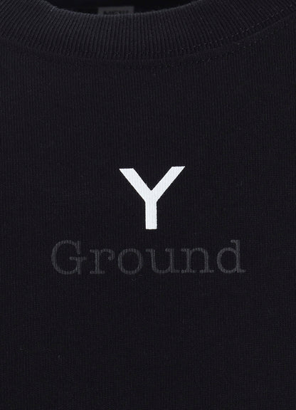 Ground Y×NEW ERA® GROUND Y LOGO L/S OVERSIZED PERFORMANCE TEE