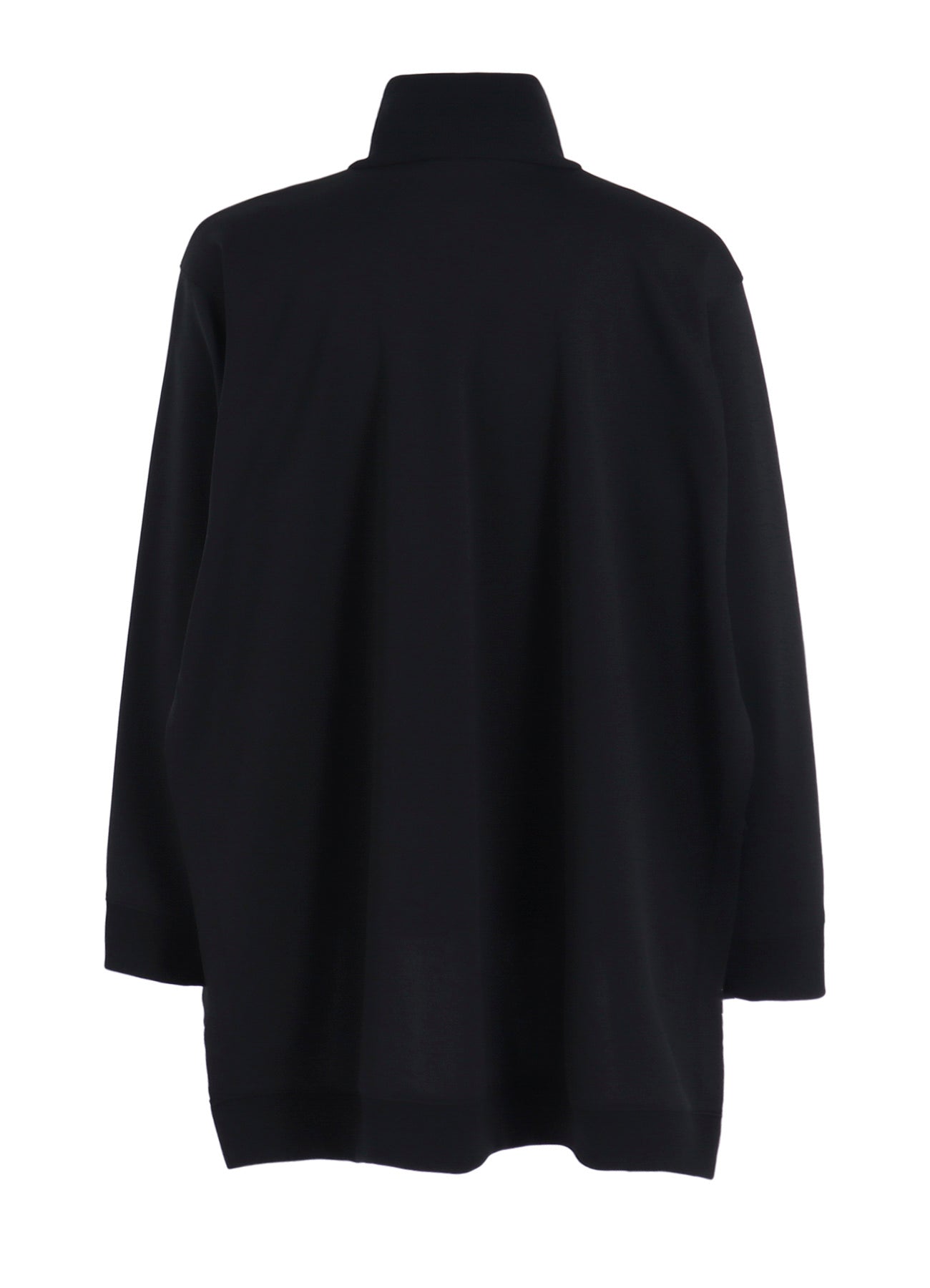 POLYESTER SMOOTH SIDE SLIT TRACK JACKET