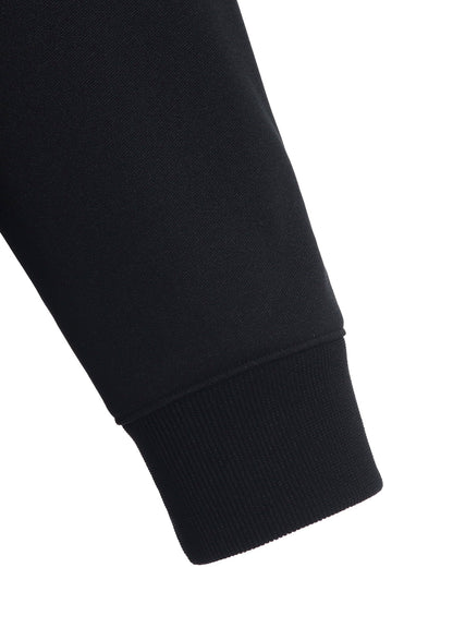 POLYESTER SMOOTH SIDE SLIT TRACK JACKET