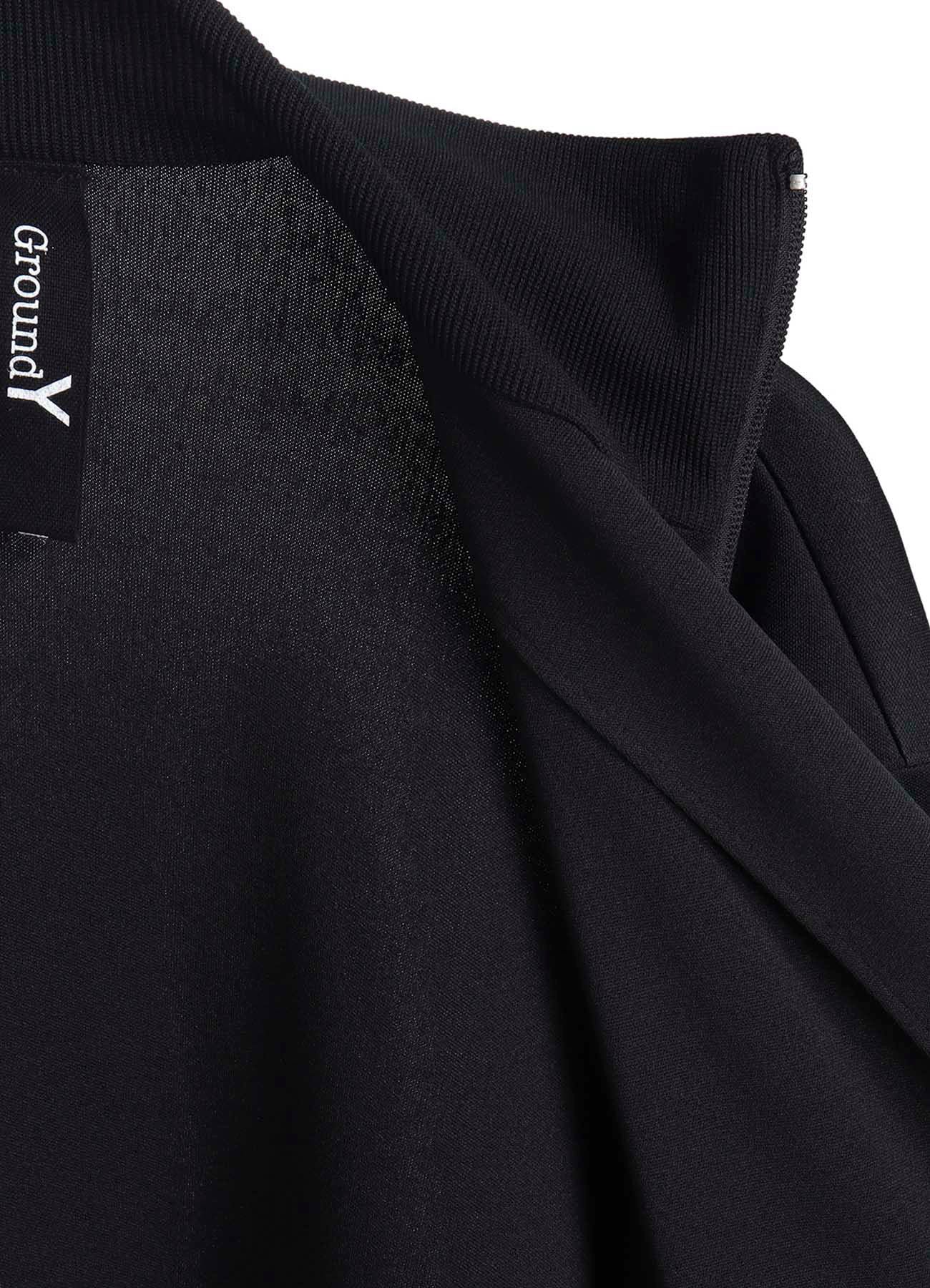 POLYESTER SMOOTH SIDE SLIT TRACK JACKET