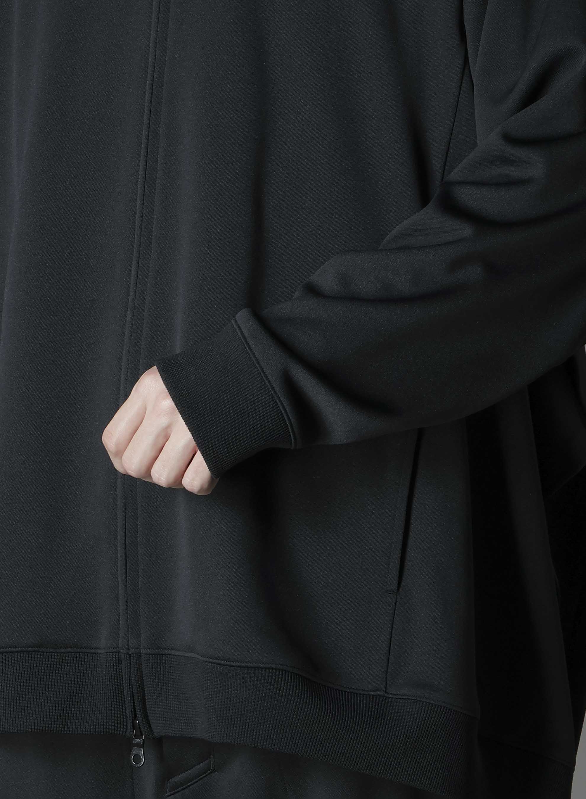 POLYESTER SMOOTH SIDE SLIT TRACK JACKET – THE SHOP YOHJI YAMAMOTO